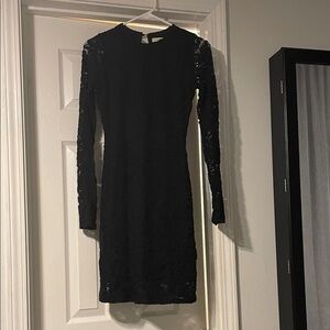 GUC Nightcap Elegant Black Lace Dress